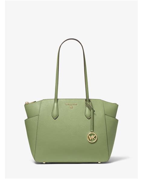 sage green michael kors bag|Michael Kors green shoulder bags.